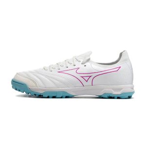 Giày bóng đá Mizuno Morelia Neo Beta TF Trắng/Xanh/Hồng