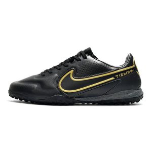 Giày bóng đá Nike Tiempo Legend 9 Elite TF Đen/Vàng Glod