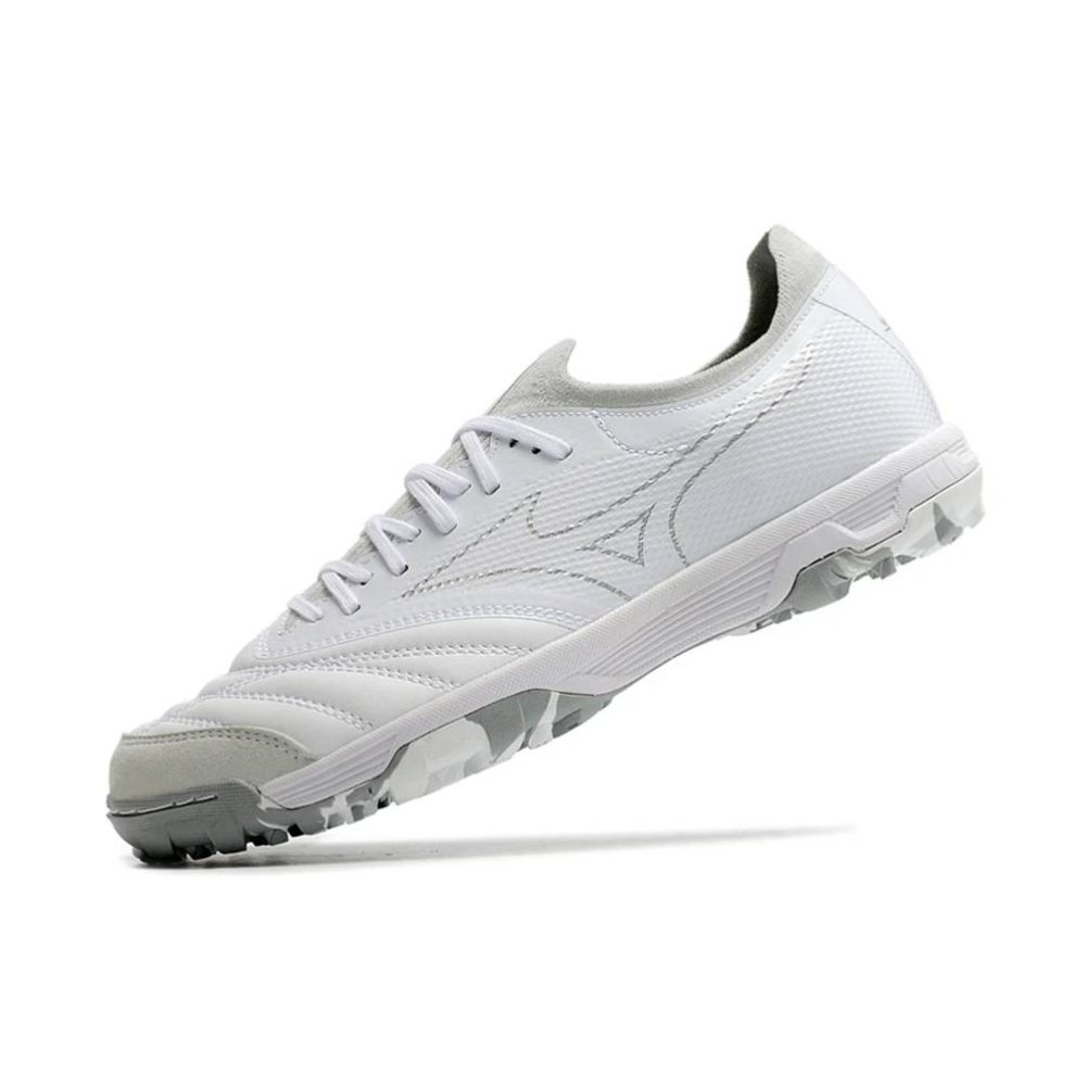 Giày bóng đá Mizuno Morelia Neo Beta TF Trắng Xám