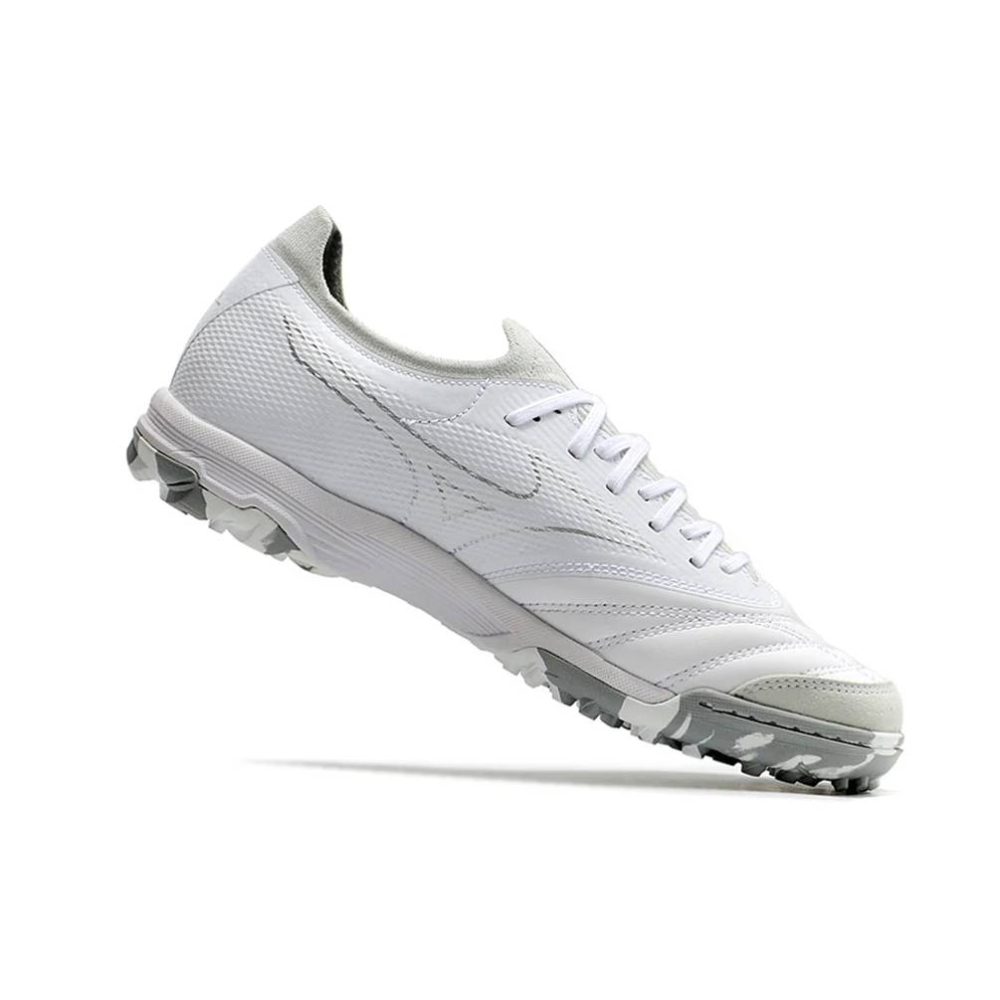 Giày bóng đá Mizuno Morelia Neo Beta TF Trắng Xám
