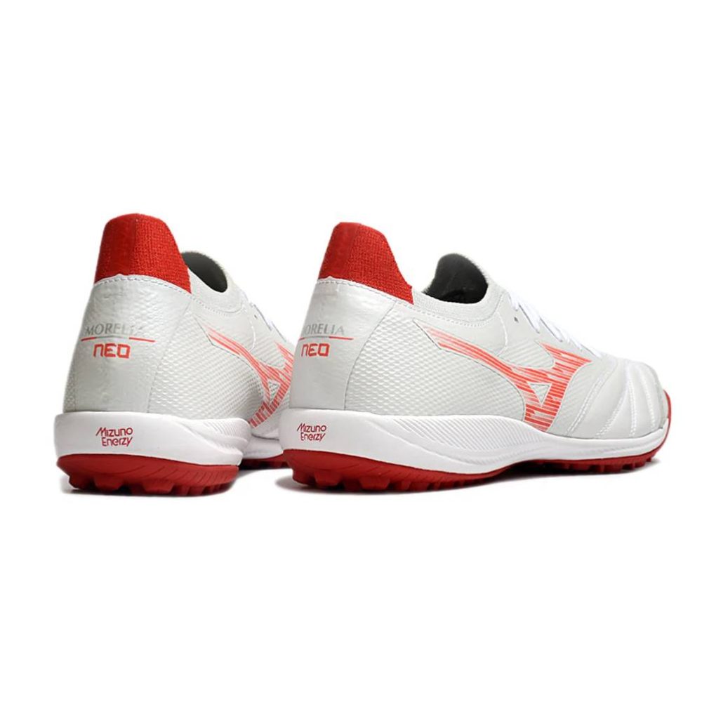 Giày bóng đá Mizuno Morelia Neo Sala TF Trắng/Đỏ