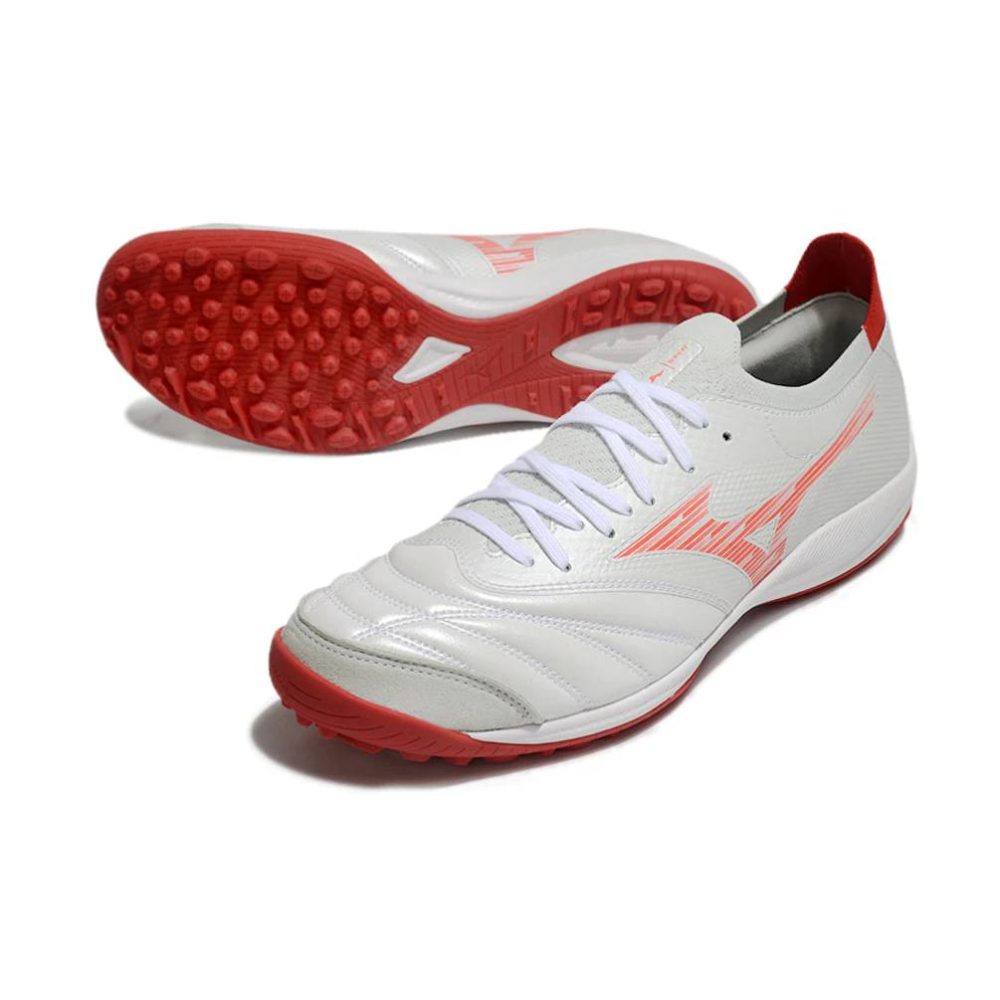 Giày bóng đá Mizuno Morelia Neo Sala TF Trắng/Đỏ