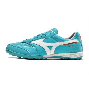 Giày bóng đá Mizuno Morelia Sala TF Xanh/Trắng 