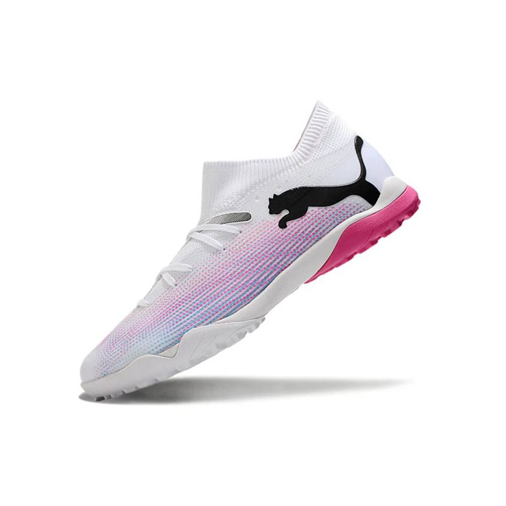 Giày bóng đá Puma Future 7 TF Trắng/Hồng/Xanh