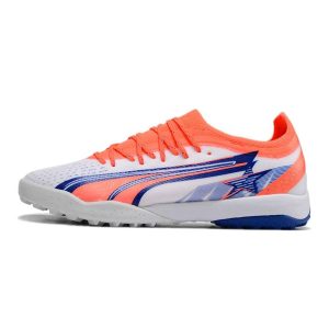 Giày bóng đá Puma Ultra Ultimate 1.4 TF Trắng/Xanh/Cam 