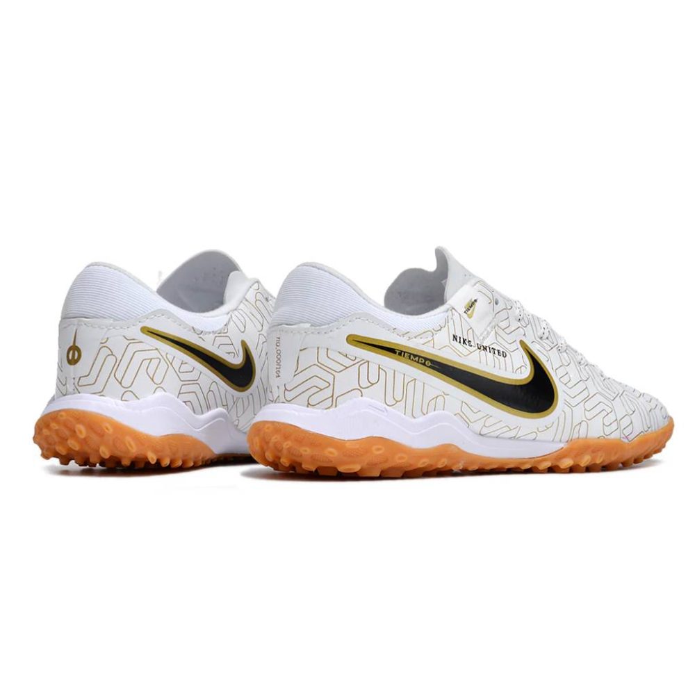 Giày bóng đá nữ Nike Tiempo Legend 10 Pro TF Trắng/Vàng Gold
