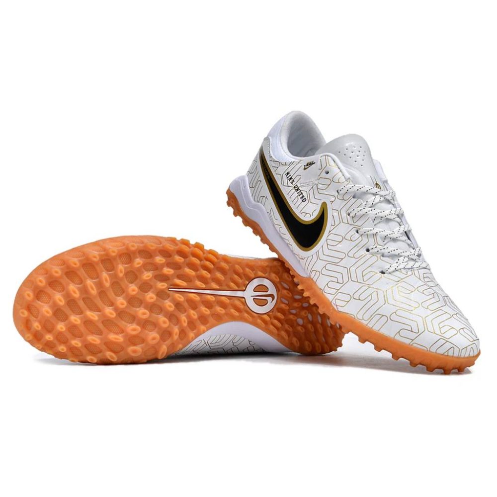 Giày bóng đá nữ Nike Tiempo Legend 10 Pro TF Trắng/Vàng Gold