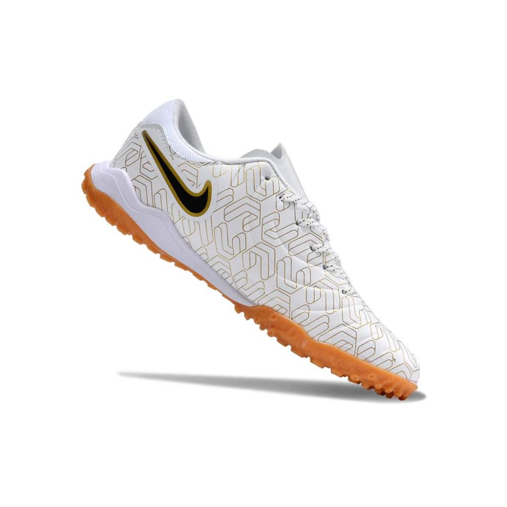 Giày bóng đá nữ Nike Tiempo Legend 10 Pro TF Trắng/Vàng Gold