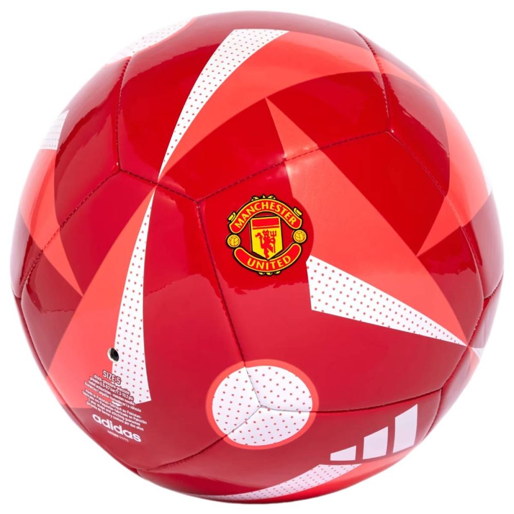 Bóng Đá Adidas Manchester United Đỏ/Trắng