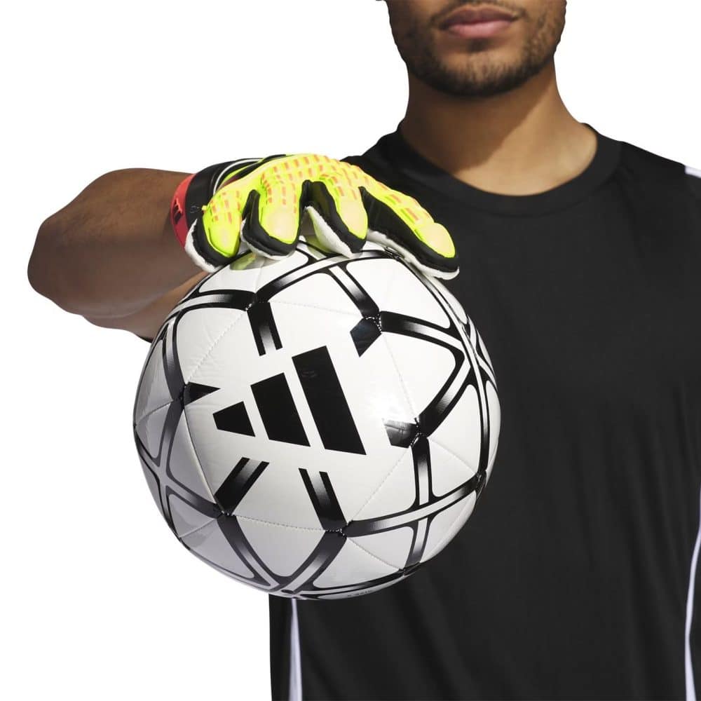 Găng Tay Thủ Môn Adidas Predator Match Fingersave Vàng