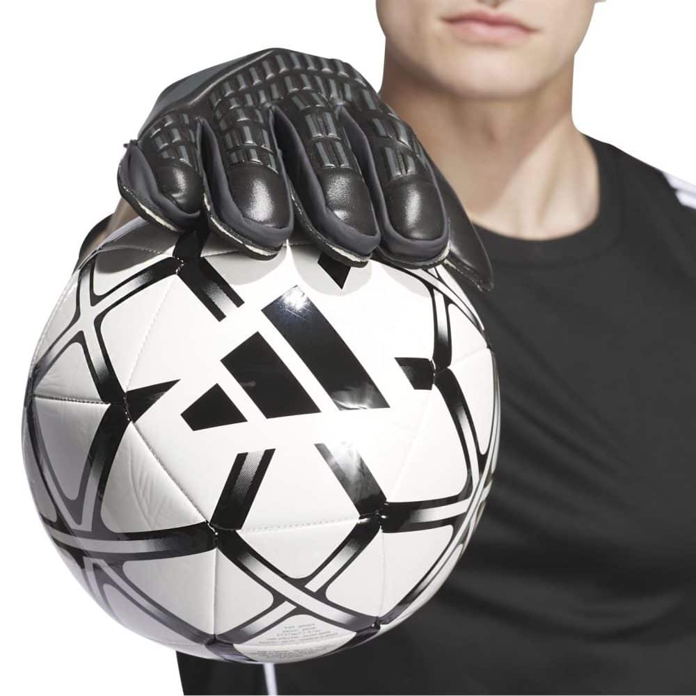 Găng Tay Thủ Môn Adidas Predator Match Fingersave Đen