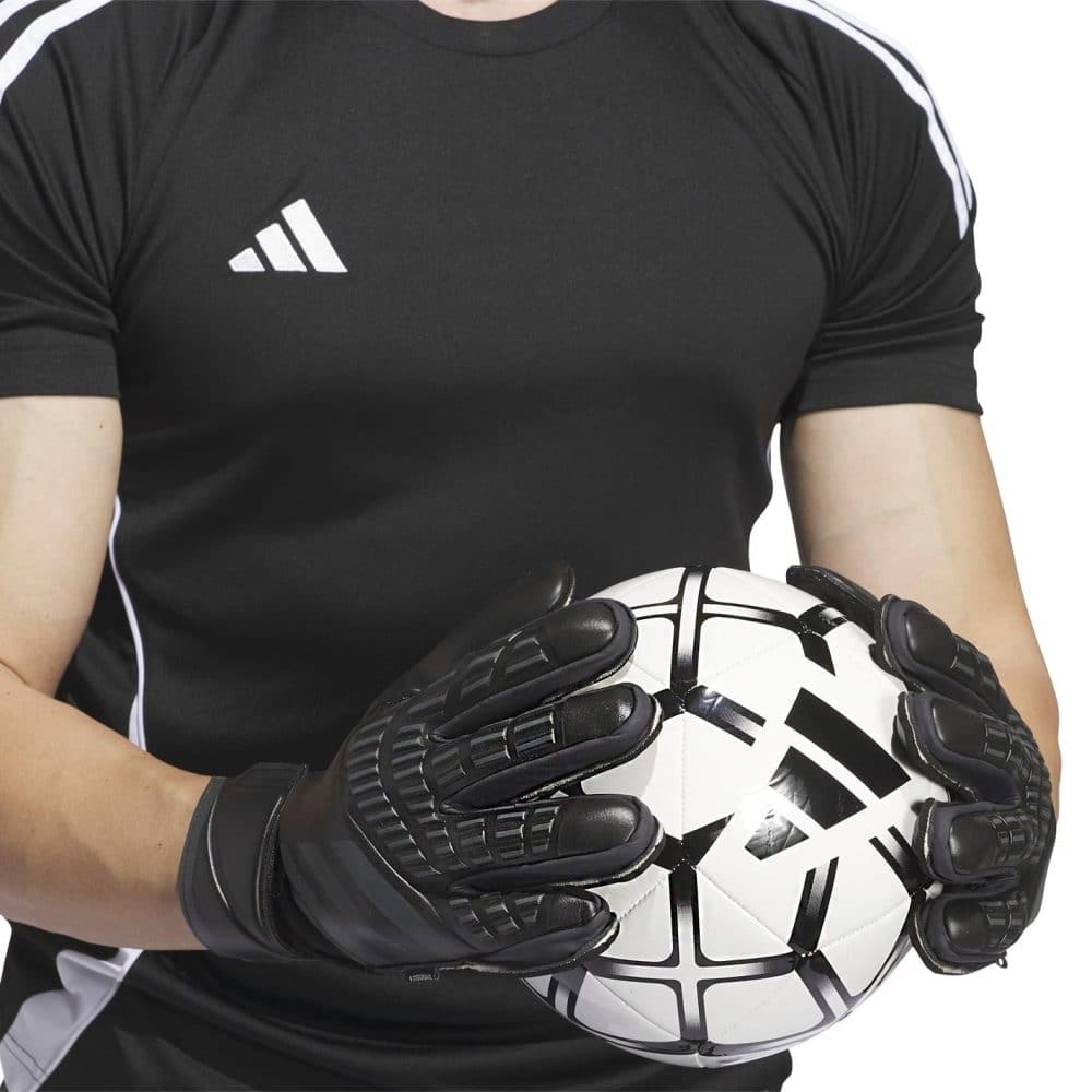 Găng Tay Thủ Môn Adidas Predator Match Fingersave Đen
