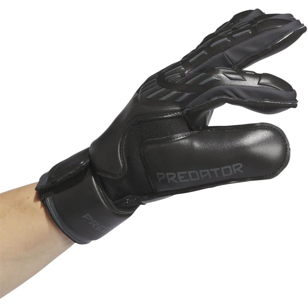 Găng Tay Thủ Môn Adidas Predator Match Fingersave Đen