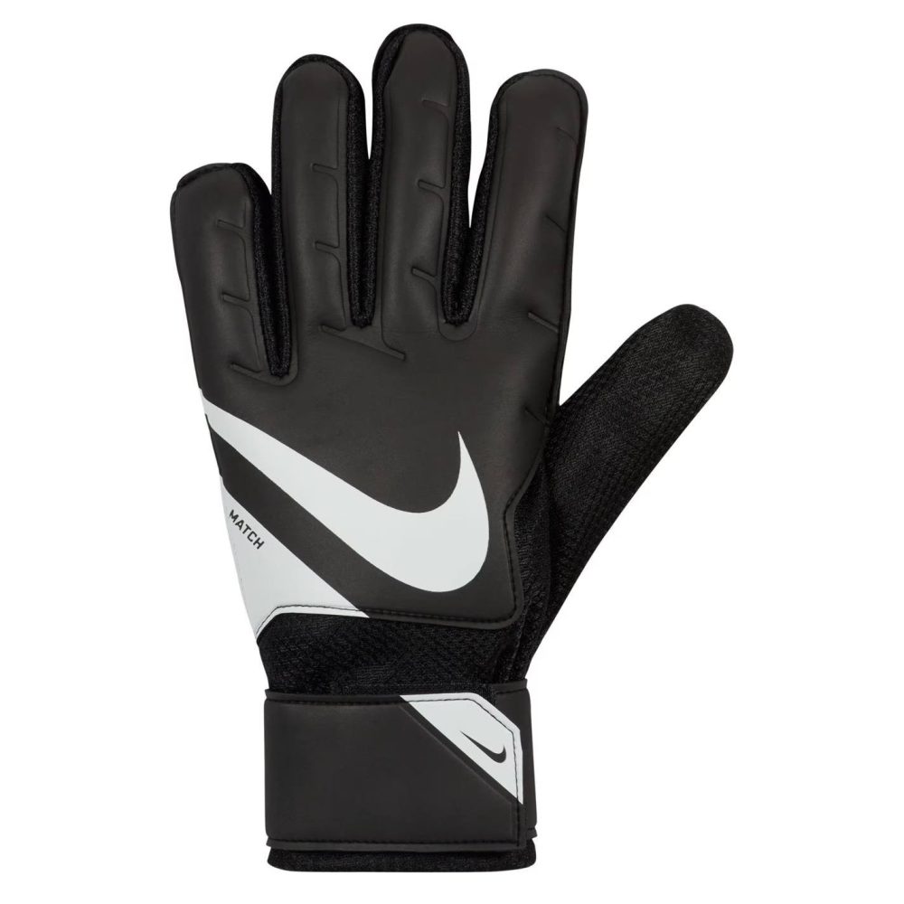 Găng Tay Thủ Môn Nike Goalkeeper Match Đen Trắng