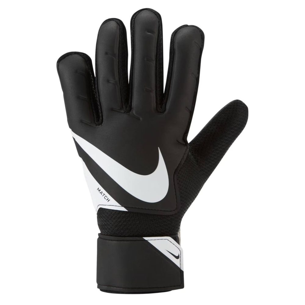 Găng Tay Thủ Môn Nike Goalkeeper Match Đen Trắng