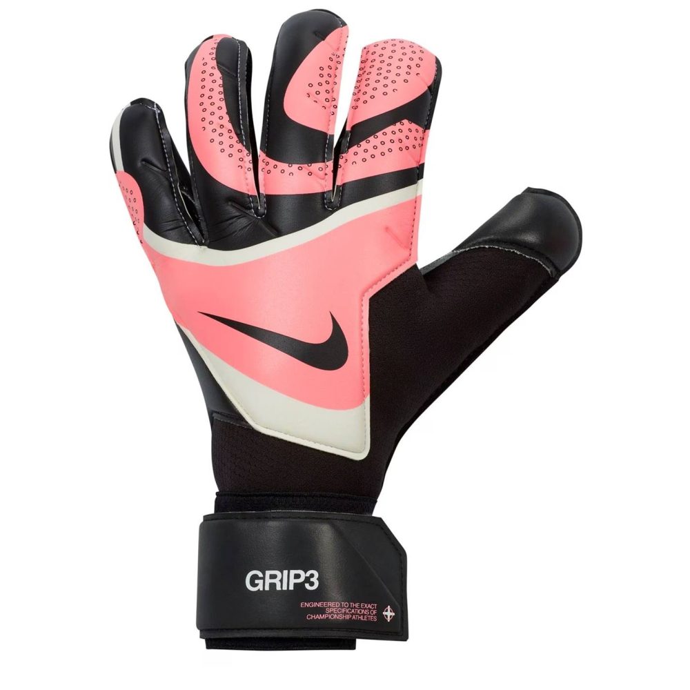 Găng Tay Thủ Môn Nike Mercurial Grip Hồng Đen
