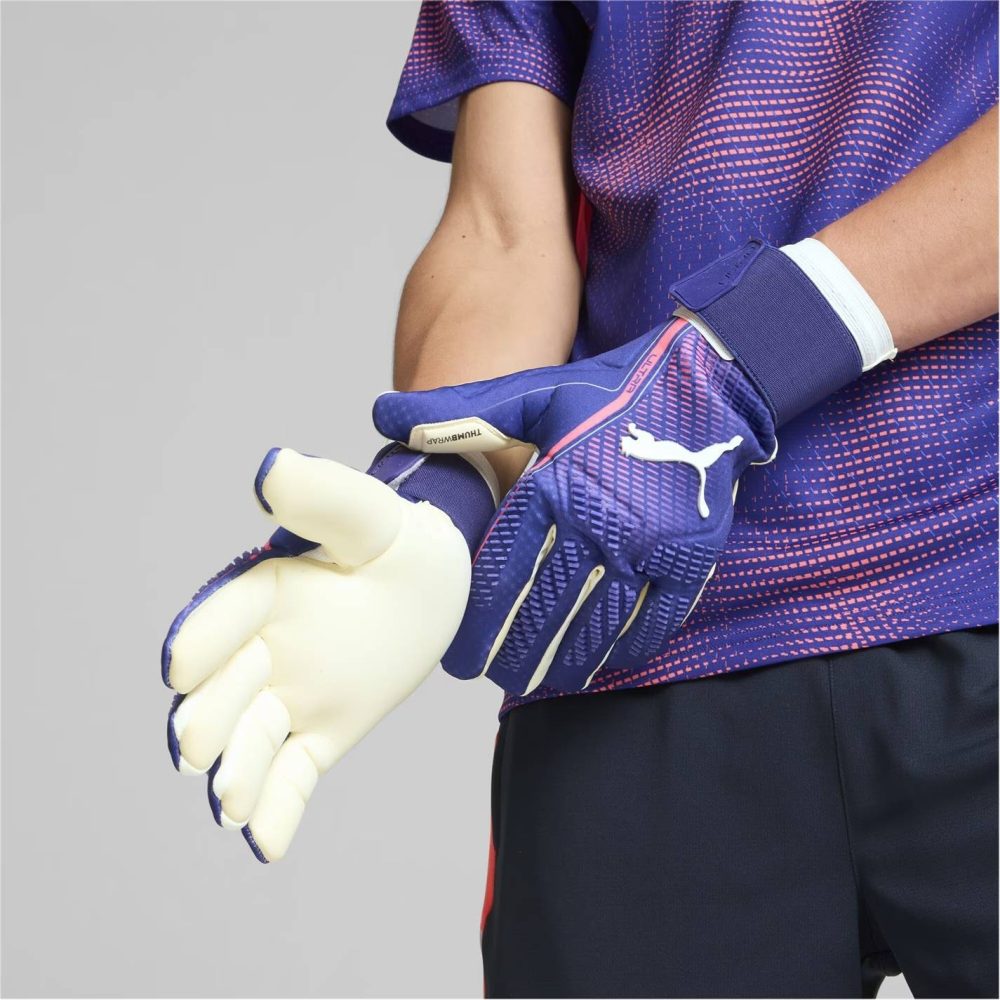 Găng Tay Thủ Môn Puma ULTRA Ultimate Hybrid Xanh Dương