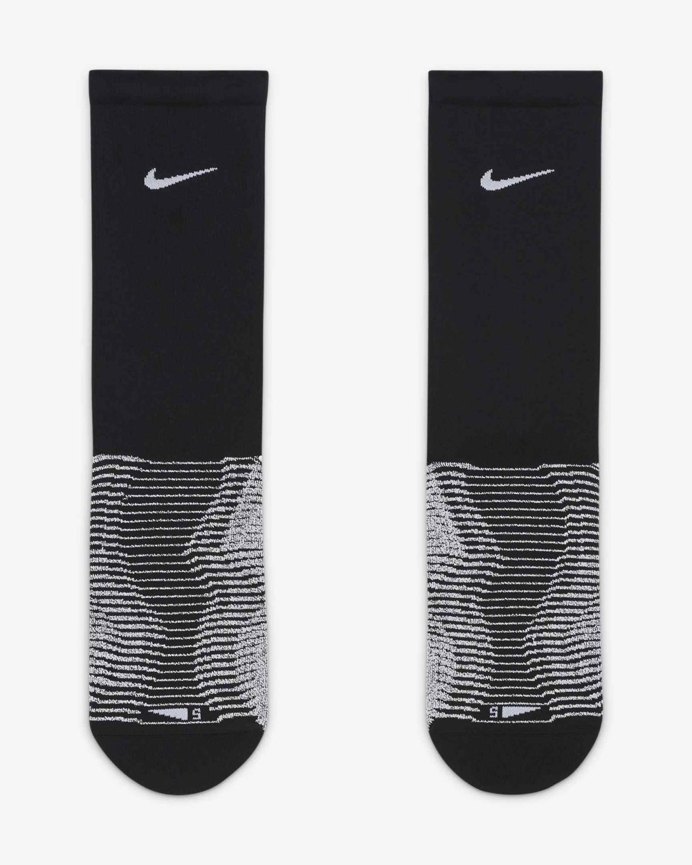 Tất bóng đá Nike Grip Vapor Strike Đen