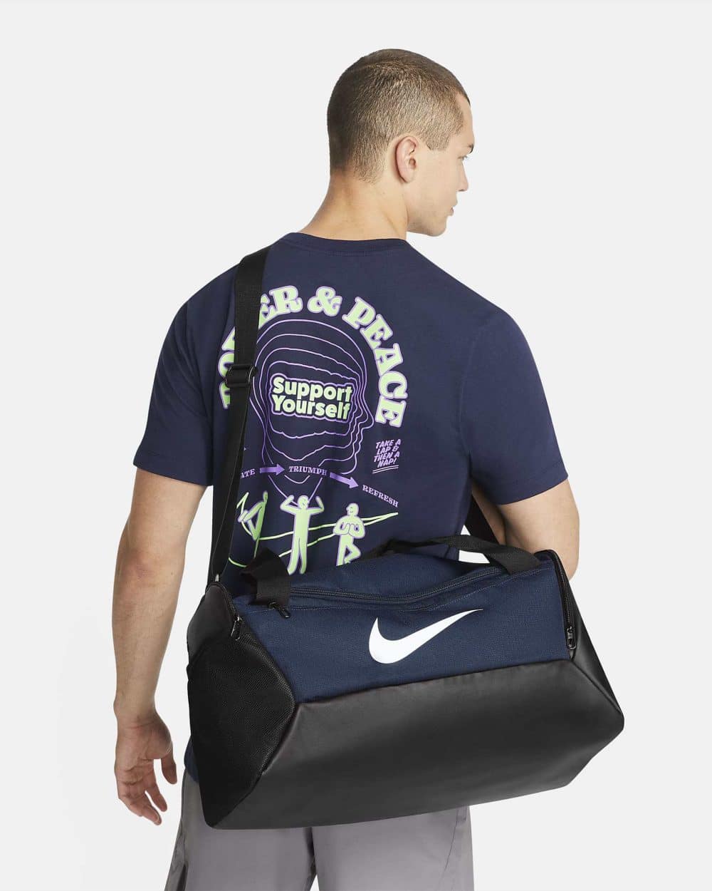 Balo thể thao Nike Brasilia Xanh Dương
